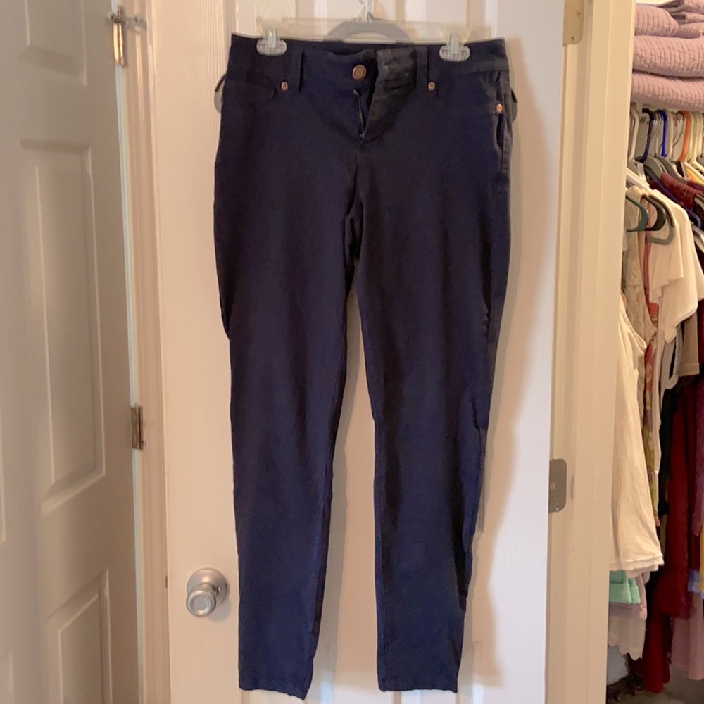 Maurices navy skinny jeans